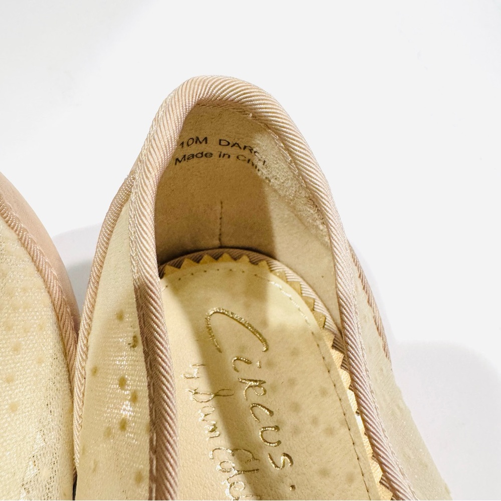Circus NY by Sam Edelman Darcey Elegant Cream Bow Flats Size 8 - Picture 12 of 15